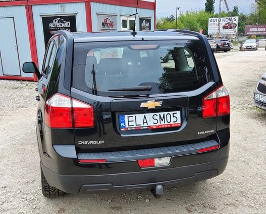 Chevrolet Orlando cena 25950 przebieg: 173000, rok produkcji 2011 z Poniatowa małe 562